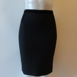 Dolce & Gabbana Classic Black Pencil Skirt